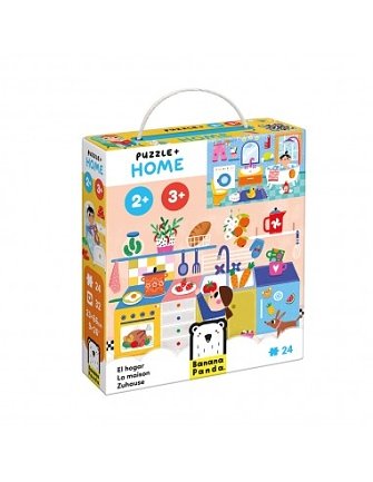 Παιδικό Παζλ Banana Panda Puzzle + Home 2+,3+