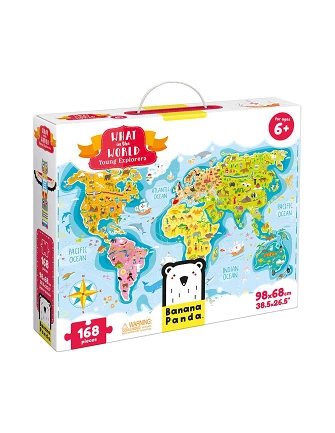 Παιδικό Παζλ Banana Panda What in The World Explorers 6+