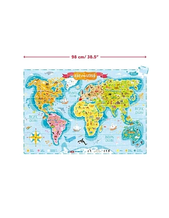 Παιδικό Παζλ Banana Panda What in The World Explorers 6+