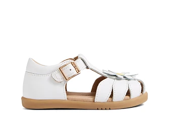 Βρεφικά Σανδάλια Bobux Step up Petal για Κορίτσια White (Μεγέθη 23-26)