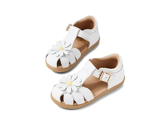 Βρεφικά Σανδάλια Bobux Step up Petal για Κορίτσια White (Μεγέθη 23-26)