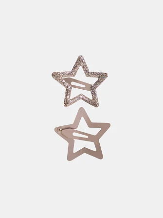 Παιδικά Τσιμπιδάκια Μαλλιών Glitter Stars