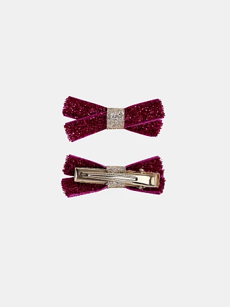 Παιδικά Τσιμπιδάκια Μαλλιών Glitter Bows