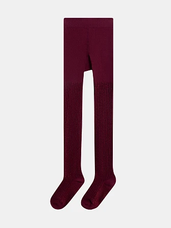 Παιδικό Καλσόν για Κορίτσια Burgundy Sparkle