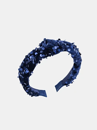 Παιδική Στέκα Μαλλιών Navy Sparkle