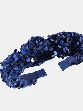 Παιδική Στέκα Μαλλιών Navy Sparkle