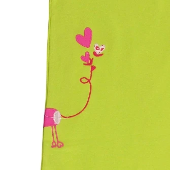 Παιδικό Νυχτικό για Κορίτσια Lime Green