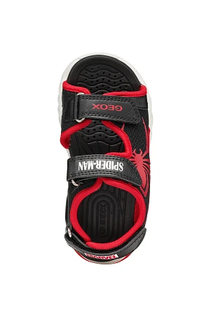 Παιδικά Σανδάλια Geox Ciberdon για Αγόρια Red Miles Morales (Μεγέθη 25-33)