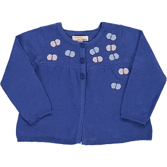 Βρεφική Ζακέτα για Κορίτσια Blue Butterflies
