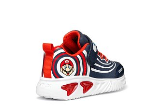 Παιδικά Παπούτσια Geox Assister για Αγόρια Navy Supermario (Μεγέθη 25-33)