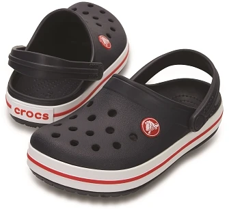 Crocs Crocband Παιδικά Σαμπό Μαύρο