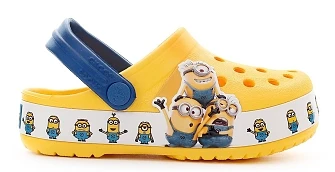 Crocs Crocband Παιδικά Σαμπό Yellow Minions