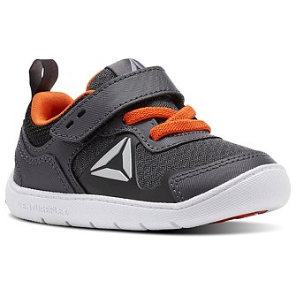 Βρεφικά Αθλητικά Παπούτσια Reebok Ventureflex Stride για Αγόρια Grey/Orange (Μεγέθη 17-26)