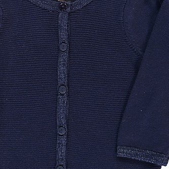 Βρεφική Ζακέτα για Κορίτσια Basic Navy