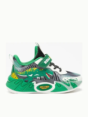 Παιδικά Παπούτσια BullBoys T-Rex για Αγόρια Green (Μεγέθη 26-33)