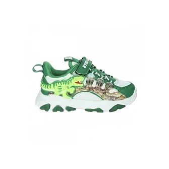 Παιδικά Παπούτσια Bull Boys T-Rex για Αγόρια Green/White (Μεγέθη 26-35)