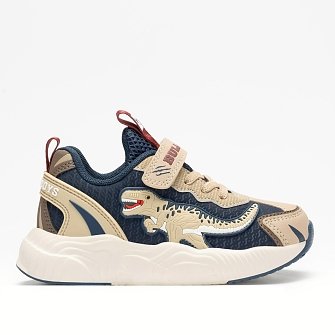 Παιδικά Παπούτσια BullBoys T-Rex για Αγόρια Beige (Μεγέθη 26-33)