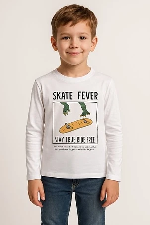 Παιδική Μπλούζα για Αγόρια Ride Free