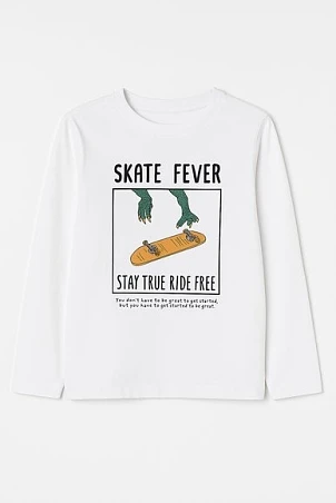 Παιδική Μπλούζα για Αγόρια Ride Free