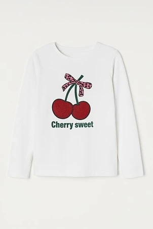 Παιδική Μπλούζα για Κορίτσια Cherry Sweet