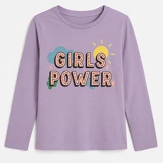 Παιδική Μπλούζα για Κορίτσια Girls Power