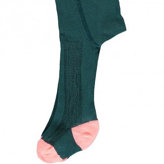 Βρεφικό Καλσόν για Κορίτσια Petrol/Baby Pink