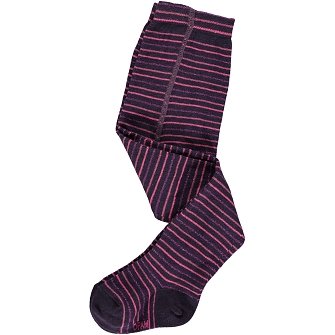 Βρεφικό Καλσόν για Κορίτσια Black/Glitter Pink