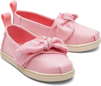 Βρεφικά Παπούτσια Toms για Κορίτσια Pink Bow