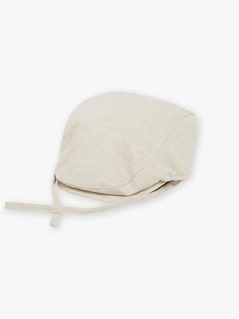 Βρεφικό Καπέλο για Αγόρια Beige Cat