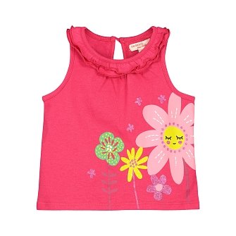 Βρεφική Μπλούζα για Κορίτσια Fuchsia Halter