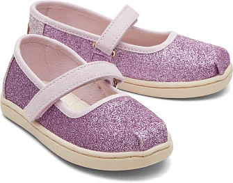 Βρεφικά Παπούτσια Τoms για Κορίτσια Glitter Purple