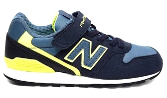 Παιδικά Παπούτσια New Balance 996 για Αγόρια Navy/Yellow (Μεγέθη 21-27)