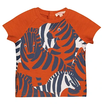 Βρεφική Μπλούζα για Κορίτσια Orange Tribal