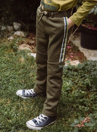 Παιδικό Παντελόνι Φόρμας για Αγόρια Sergent Major Λαδί