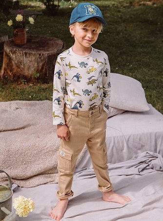 Παιδικό Παντελόνι για Αγόρια Sergent Major Μπεζ