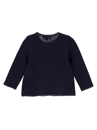 Βρεφική Ζακέτα για Κορίτσια Cozy Navy