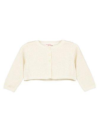 Βρεφική Ζακέτα για Κορίτσια Creme Bolero
