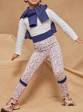 Παιδικό Κολάν για Κορίτσια Sergent Major Λευκό Flowers