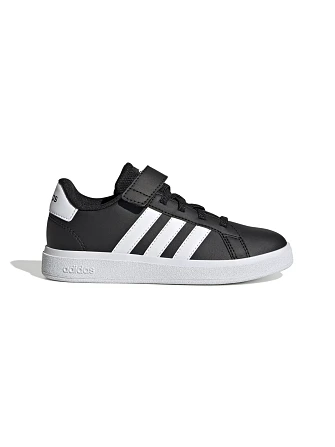 ΠΑΙΔΙΚΑ ΜΑΥΡΑ ΠΑΠΟΥΤΣΙΑ ADIDAS GRAND COURT 2.0 EL ΓΙΑ ΑΓΟΡΙΑ (Μεγέθη 28-36)