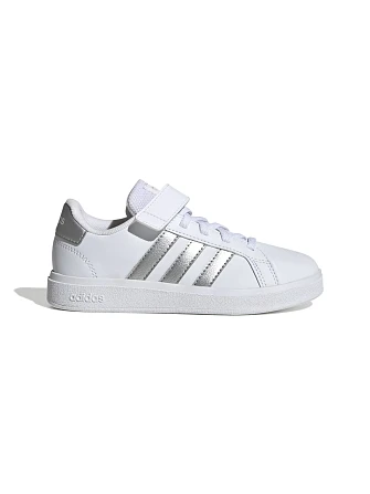 Παιδικά Παπούτσια Adidas Grand Court για Κορίτσια Silver