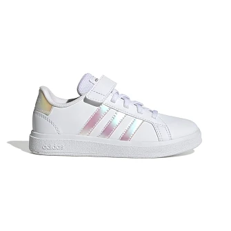 Παιδικά Παπούτσια Adidas Grand Court για Κορίτσια White/Iris (Μεγέθη 28-36)