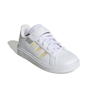 Παιδικά Παπούτσια Adidas Grand Court για Κορίτσια White/Iris (Μεγέθη 28-36)
