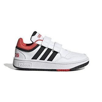 Παιδικά Παπούτσια Adidas Hoops Lifestyle για Αγόρια White (Μεγέθη 28-33)