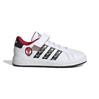 Παιδικά Παπούτσια Adidas Grand Court για Αγόρια White Spiderman (Μεγέθη 28-35,5)
