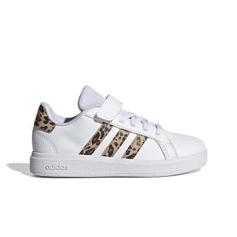 Παιδικά Παπούτσια Adidas Grand Court για Κορίτσια Animal Print (Μεγέθη 28-35)