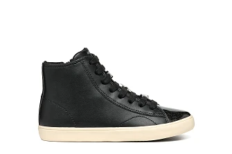 Παιδικά Παπούτσια Geox Gisli για Κορίτσια Black Stars (Μεγέθη 29-36)