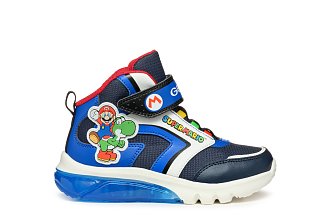 Παιδικά Παπούτσια Geox Ciberdron High για Αγόρια Super Mario (Μεγέθη 25-33)