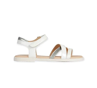 Παιδικά Σανδάλια Geox Karly Girl για Κορίτσια White (Μεγέθη 25-36)