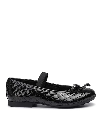 Παιδικές Μπαλαρίνες Geox J Plie'  για Κορίτσια Black (Μεγέθη 26-36)