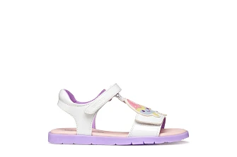 Παιδικά Πέδιλα Geox Sandal Joyfoot για Κορίτσια White/Lilac (Μεγέθη 25-35)